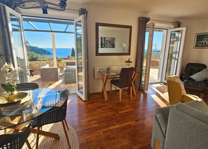 Dubrovniks Views From A Spacious Terrace *