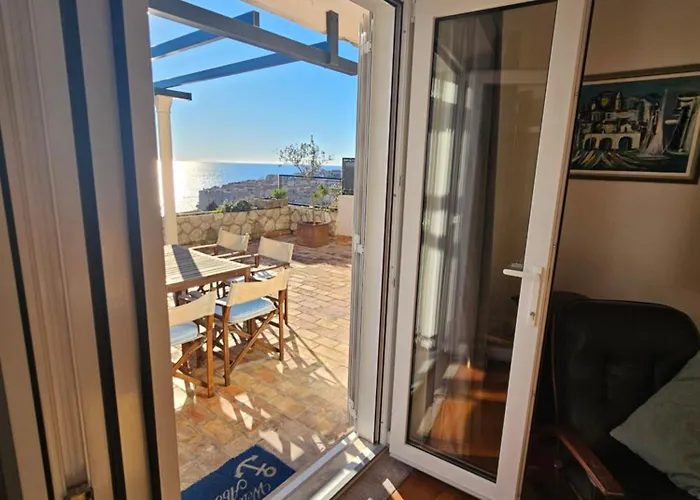 Dubrovniks Views From A Spacious Terrace *